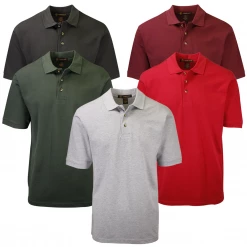 Mens Harriton Men's Classic S/S Polo Shirt