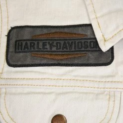 Harley-Davidson Women's Denim Vest Jacket (S11)