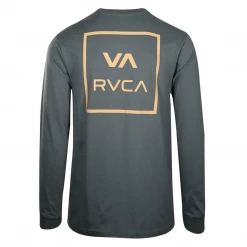 RVCA Men's Balsam Green Beige VA Box Regular Fit L/S T-Shirt (S16) 12 RVCA Men's Balsam Green Beige VA Box Regular Fit L/S T-Shirt (S16)
