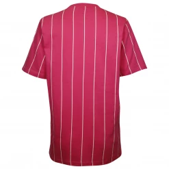 FILA Women's Pink Vertical Striped S/S T-Shirt