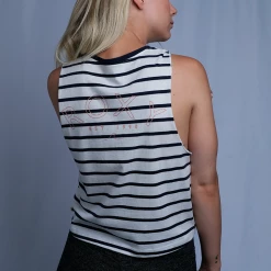 Tanks Roxy Women's Striped Wave Sleeveless Tank Top (S11)