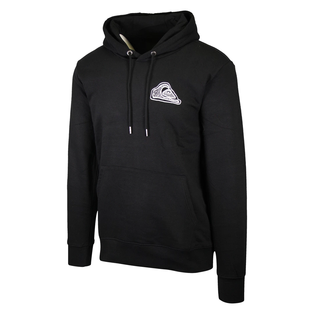 Quiksilver Men's Black Sketch Pull Over Hoodie (S01) Quik Silver 5 Quiksilver Men's Black Sketch Pull Over Hoodie (S01) Quik Silver