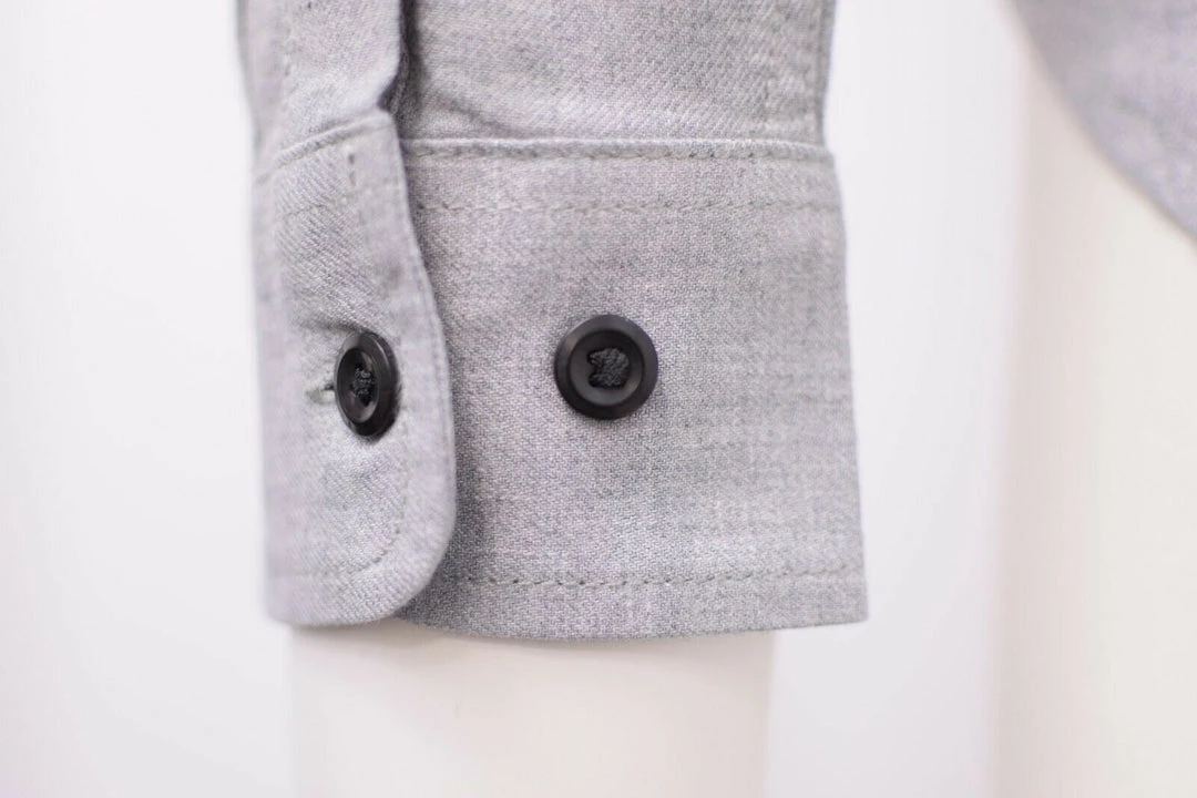 Harley-Davidson Men's Slim Fit Light Grey L/S Woven 150 12 Harley-Davidson Men's Slim Fit Light Grey L/S Woven 150