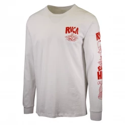 RVCA Men's Barbarian Regular Fit L/S T-Shirt (S12) 24 RVCA Men's Barbarian Regular Fit L/S T-Shirt (S12)