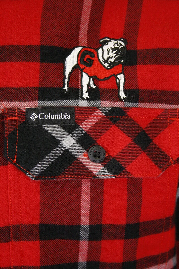 Columbia Men's NCAA CLG Flare Gun Plaid L/S Flannel Shirt (766) 9 Columbia Men's NCAA CLG Flare Gun Plaid L/S Flannel Shirt (766)