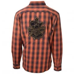 Harley-Davidson Women's Made By Milwaukee L/S Woven Shirt (Slim Fit XL) 15 Harley-Davidson Women's Made By Milwaukee L/S Woven Shirt (Slim Fit XL)
