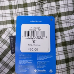 Columbia Men's Silver Ridge Lite Plaid L/S Woven Shirt (Retail $60.00)