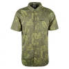 Columbia Men's Sage Olive Green Palm Leaves Rapid Rivers S/S Woven Shirt (397)