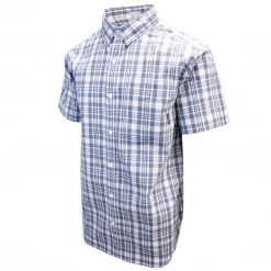 Spotted Clothing Columbia Men's Blue White Plaid Rapid Rivers II S/S Shirt
