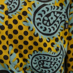Spotted Clothing OBEY Men's Paisley Gold Eisley L/S Shirt (S23)