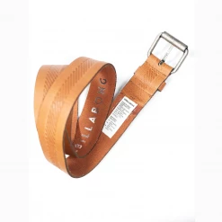 Billabong Men's Brown Buffalo Leather Belt (S07)