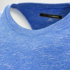 Greg Norman Men's Heather Sea Blue S/S T-Shirt (S01A) Mens