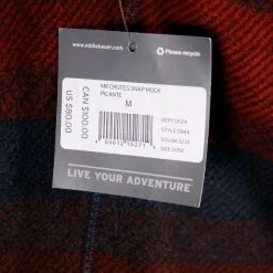 Eddie Bauer Men's Picante Chutes Snap Mock Neck L/S Sweater (Retail $100)