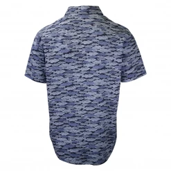 Levi's Men's Blue Fish S/S Woven Shirt 10 Levi's Men's Blue Fish S/S Woven Shirt