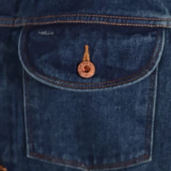 Harley-Davidson Women's Blue Denim Sleeveless Vest