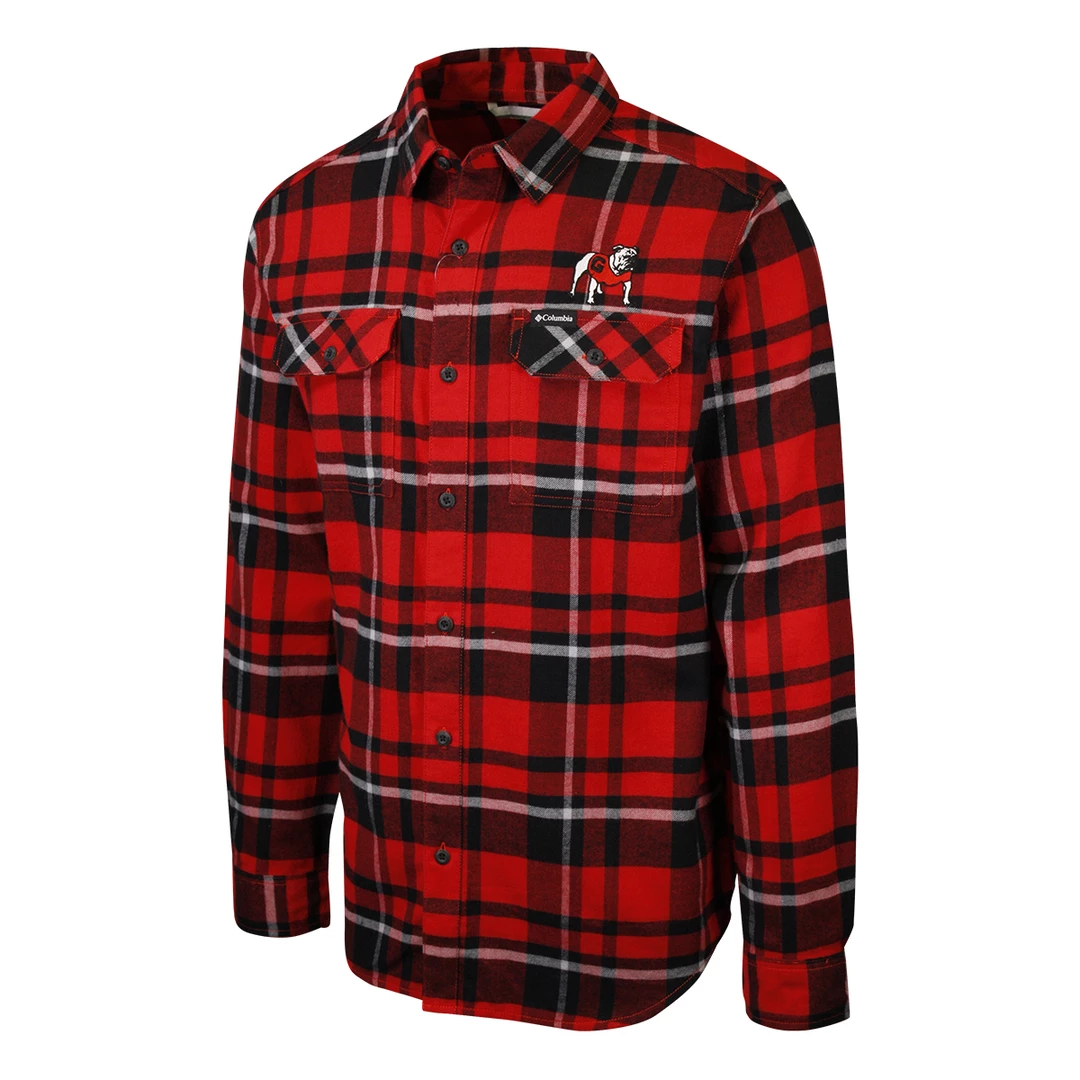 Columbia Men's NCAA CLG Flare Gun Plaid L/S Flannel Shirt (766) 5 Columbia Men's NCAA CLG Flare Gun Plaid L/S Flannel Shirt (766)
