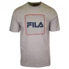 FILA Men's Heather Grey With Red Sportswear Change The Game Box S/S T-Shirt