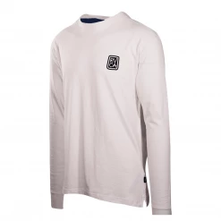 RVCA Men's White Send Noodles L/S T-Shirt (S17)
