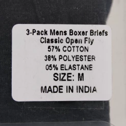 Mens French Connection Men's 3 Pack Dark Grey W/ Dark Grey Strap Boxer Brief (S08)