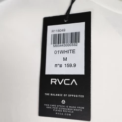 RVCA Men's Off White Skulls & Tigers Regular Fit S/S T-Shirt (S19)