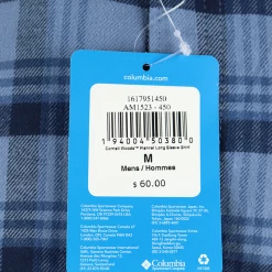 Columbia Men's Blue Navy Plaid Cornell Woods L/S Flannel Shirt (450) Medium New Arrivals 14 Columbia Men's Blue Navy Plaid Cornell Woods L/S Flannel Shirt (450) Medium New Arrivals