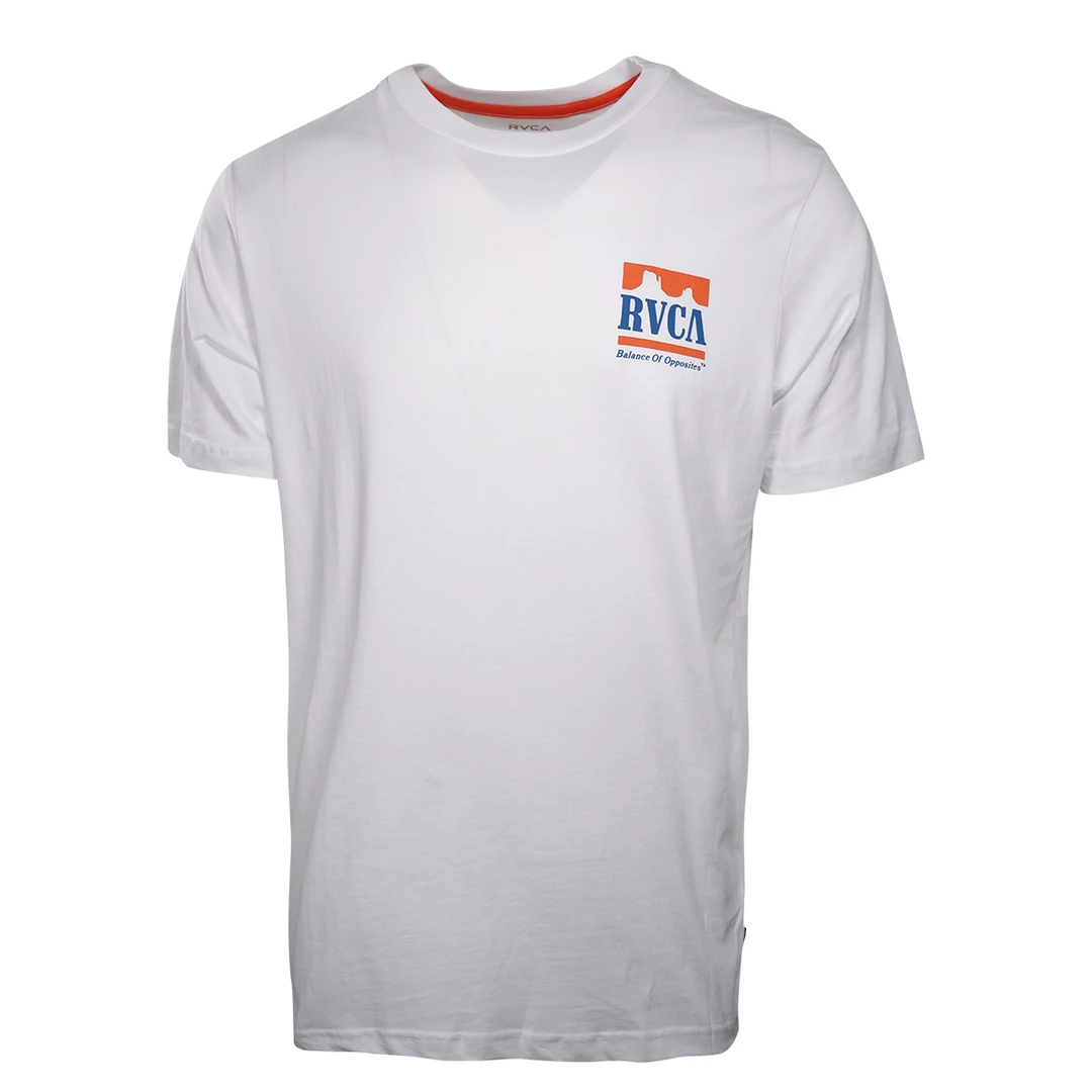 RVCA Men's White Grand Canyon Route 66 Regular Fit S/S T-Shirt (S16) 4 RVCA Men's White Grand Canyon Route 66 Regular Fit S/S T-Shirt (S16)