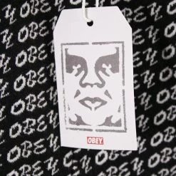 OBEY Men's All Over Print Cutter Button S/S Polo Shirt (S31)