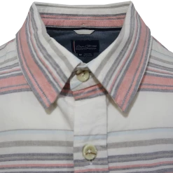 O'neill Men's Coral Striped S/S Woven Shirt (Retail $55)
