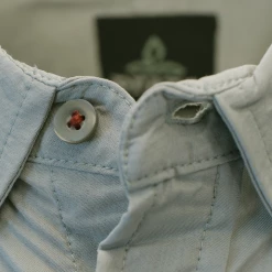 PrAna Men's Light Grey S/S Woven Shirt (S11)