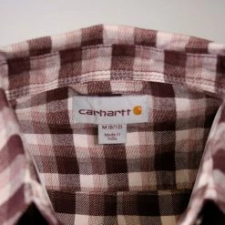 Carhartt Women's Box Plaid L/S Woven Shirt (S04)