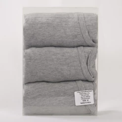 FCUK Men's 3 Pack Grey W/ Grey Strap Boxer Briefs (S01) 16 FCUK Men's 3 Pack Grey W/ Grey Strap Boxer Briefs (S01)