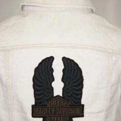 Harley-Davidson Women's Denim Vest Jacket (S11)