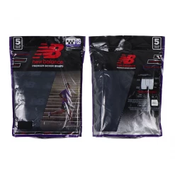 Mens New Balance Men's All Black 5 Pack Boxer Brief (S02) 11 Mens New Balance Men's All Black 5 Pack Boxer Brief (S02)