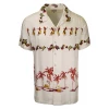 Mens GUESS Men's Vintage Hula Girl S/S Woven Shirt
