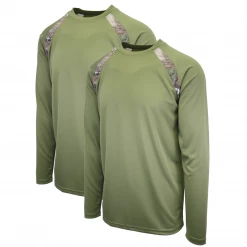 Xone Men's 2 Pack Realtree Xtra X-Dry Loose Fit L/S T-Shirt