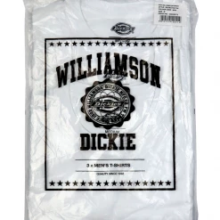 Dickies Men's White 3 Pack S/S T-Shirt (S01) Mens