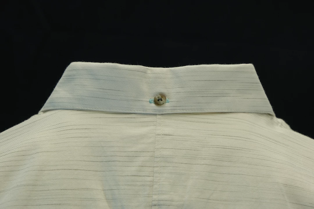 Spotted Clothing Rip Curl Men's Cream Lined S/S Woven Shirt (S01) 8 Spotted Clothing Rip Curl Men's Cream Lined S/S Woven Shirt (S01)