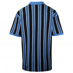 OBEY Men's Radar Classic Vertical Stripe Zip S/S Polo Shirt (S24)