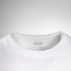 RVCA Men's White The Monkey Relaxed Fit S/S T-Shirt (S14)