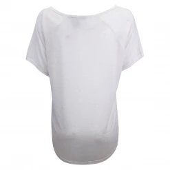 Harley-Davidson Women's Cream Pastel Green Sheer Round Neck S/S T-Shirt (S03)