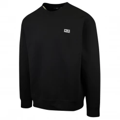OBEY Men's Black All Eyez Crew L/S Sweater (S01)