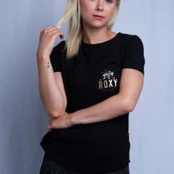T-Shirts Roxy Women's Flower EST 1990 S/S T-Shirt (S02)
