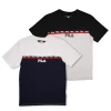 FILA Boy's Aesthetic Street Two Tone S/S T-Shirt