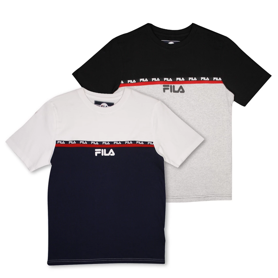 FILA Boy's Aesthetic Street Two Tone S/S T-Shirt 3 FILA Boy's Aesthetic Street Two Tone S/S T-Shirt