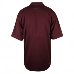 Ariat Men's Maroon Ariattek Heat Series S/S Woven Shirt 14 Ariat Men's Maroon Ariattek Heat Series S/S Woven Shirt