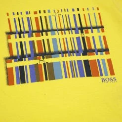 Hugo Boss Kid's Abstract Bookshelf S/S T-Shirt (S02) 29 Hugo Boss Kid's Abstract Bookshelf S/S T-Shirt (S02)