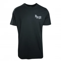 RVCA Men's Pine Green Skulls & Tigers Regular Fit S/S T-Shirt (S18)