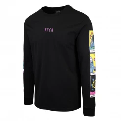 RVCA Men's Tarot Regular Fit L/S T-Shirt (S11)