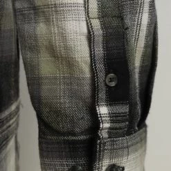 Flannels Carhartt Women's Black Ash Grey White Plaid Hooded L/S Woven Shirt