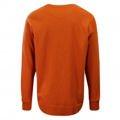 Mens Eddie Bauer Men's Adobe Orange Wildriver Thermal Crew Neck L/S T-Shirt (S02)